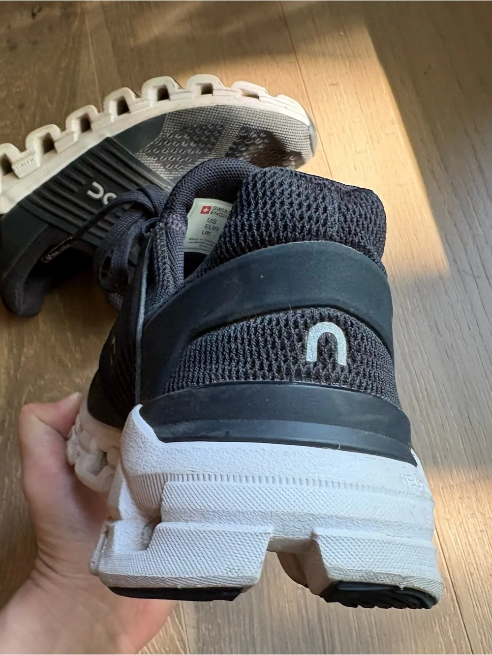 On Cloudswift 2.0 Running Shoes Black White Athletic Sneakers | Women’s Size 5.5